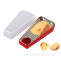 Stainless Steel Cheese Grater With Plastic Container